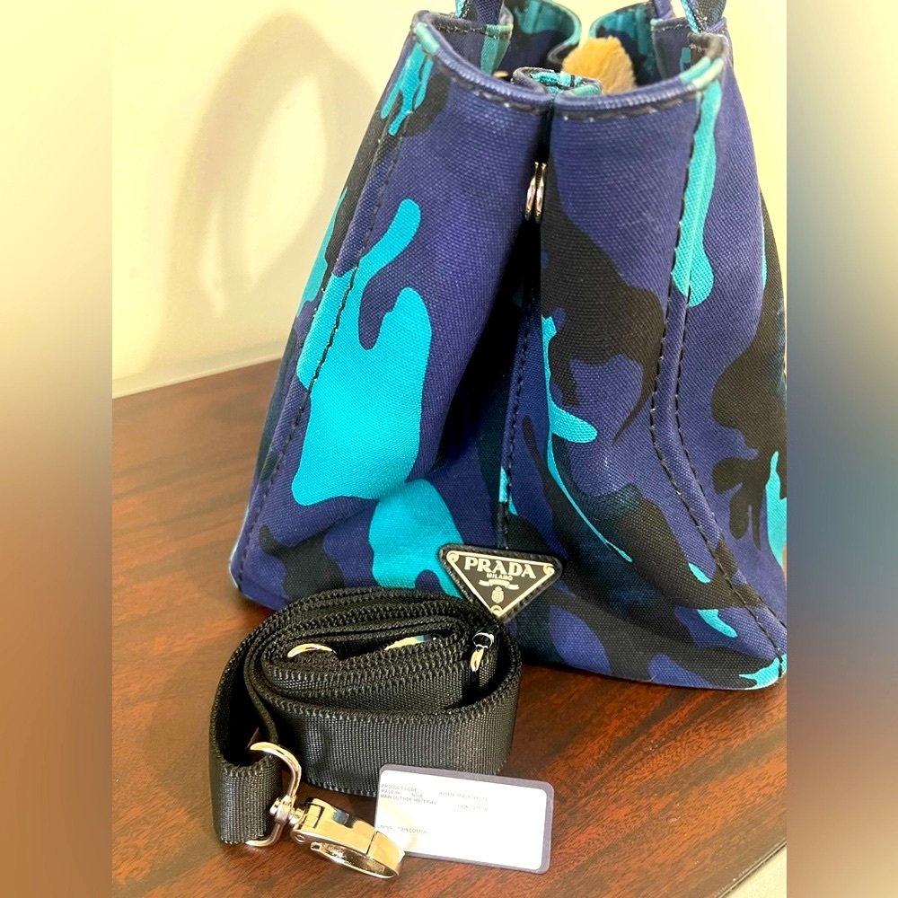 PRADA CANAPA HANDBAG - Picture 7 of 17